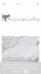 Mobile Screenshot of cucinaecantina.net