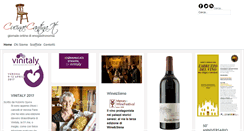 Desktop Screenshot of cucinaecantina.it