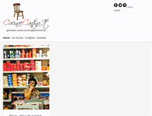 Tablet Screenshot of cucinaecantina.it